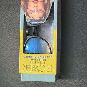 FLOWER Blue Light Blocking Glasses - Black